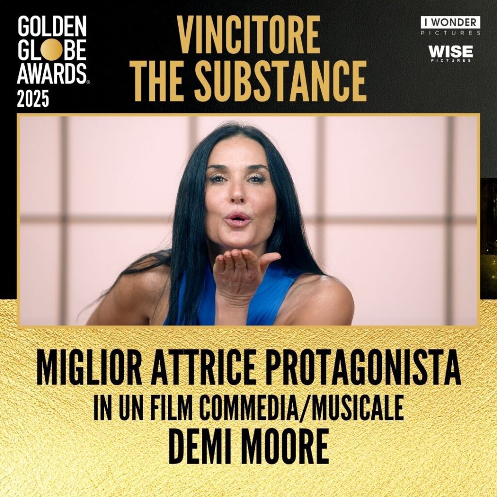 Golden Globe - Demi Moore - Think Movies