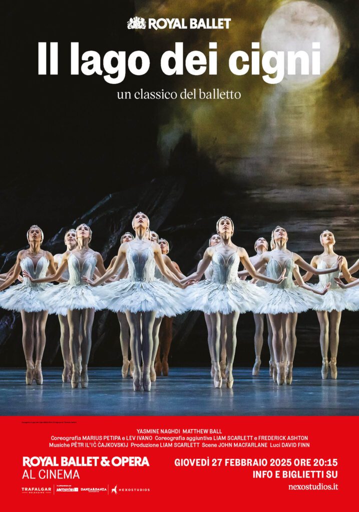 poster lago dei cigni royal ballet