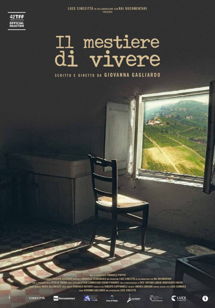 poster il mestiere di vivere