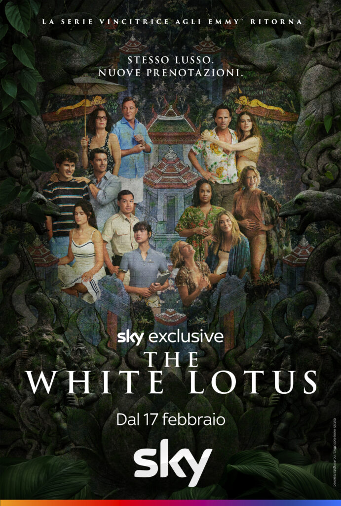 key art terza stagione the white lotus