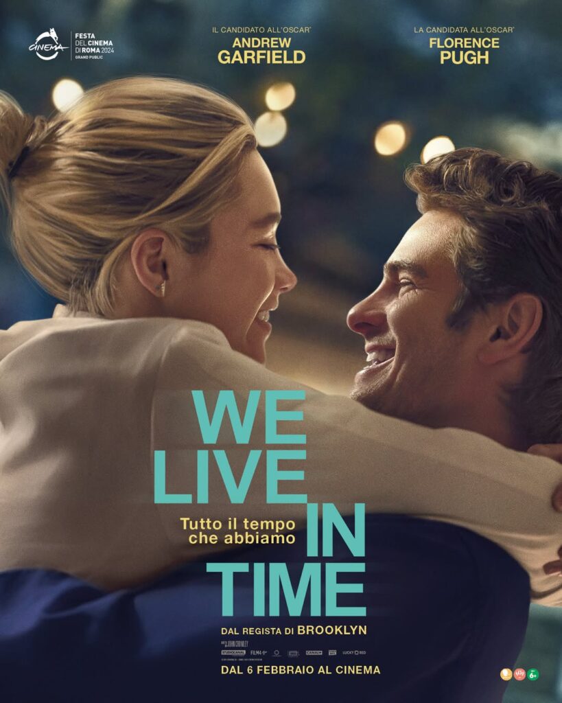 nuovo poster italiano We live in time - tutto il tempo che abbiamo