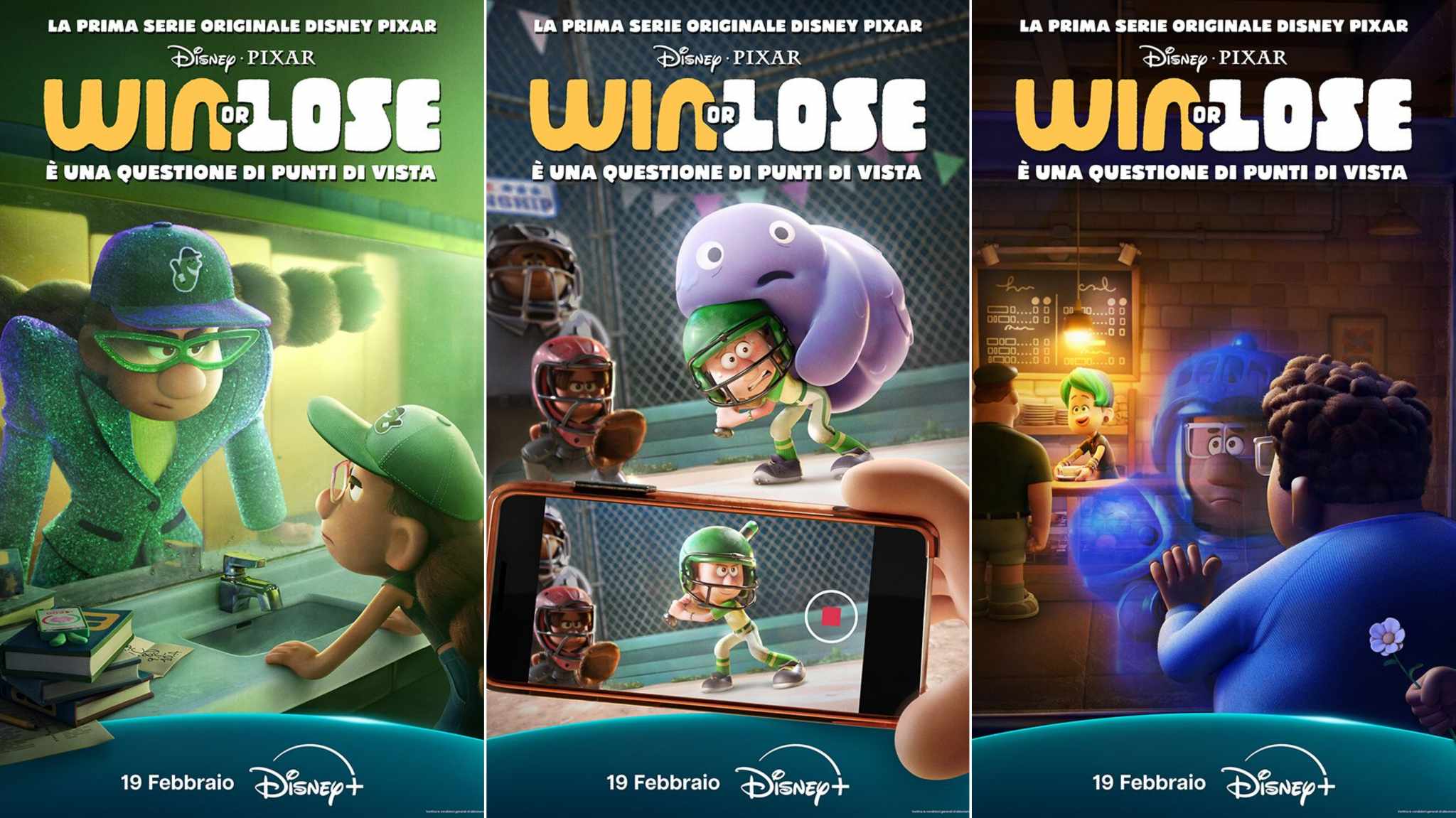 Win or Lose: il trailer e le key art della serie originale Pixar Animation Studios  