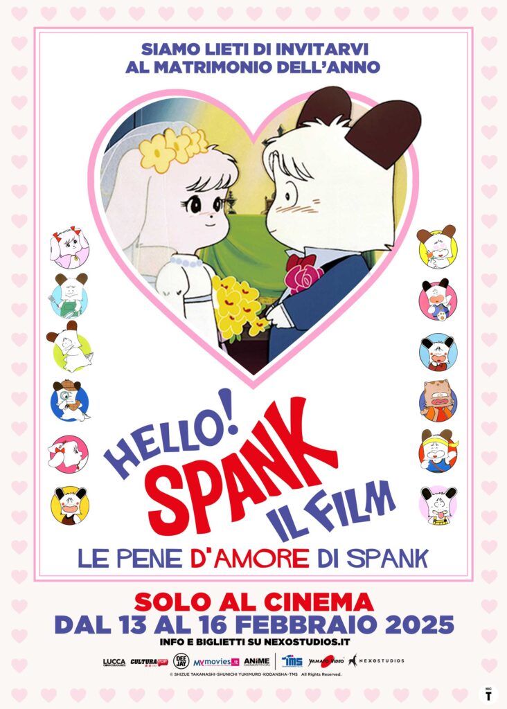 poster Hello! Spank. Il Film. Le pene d’amore di Spank