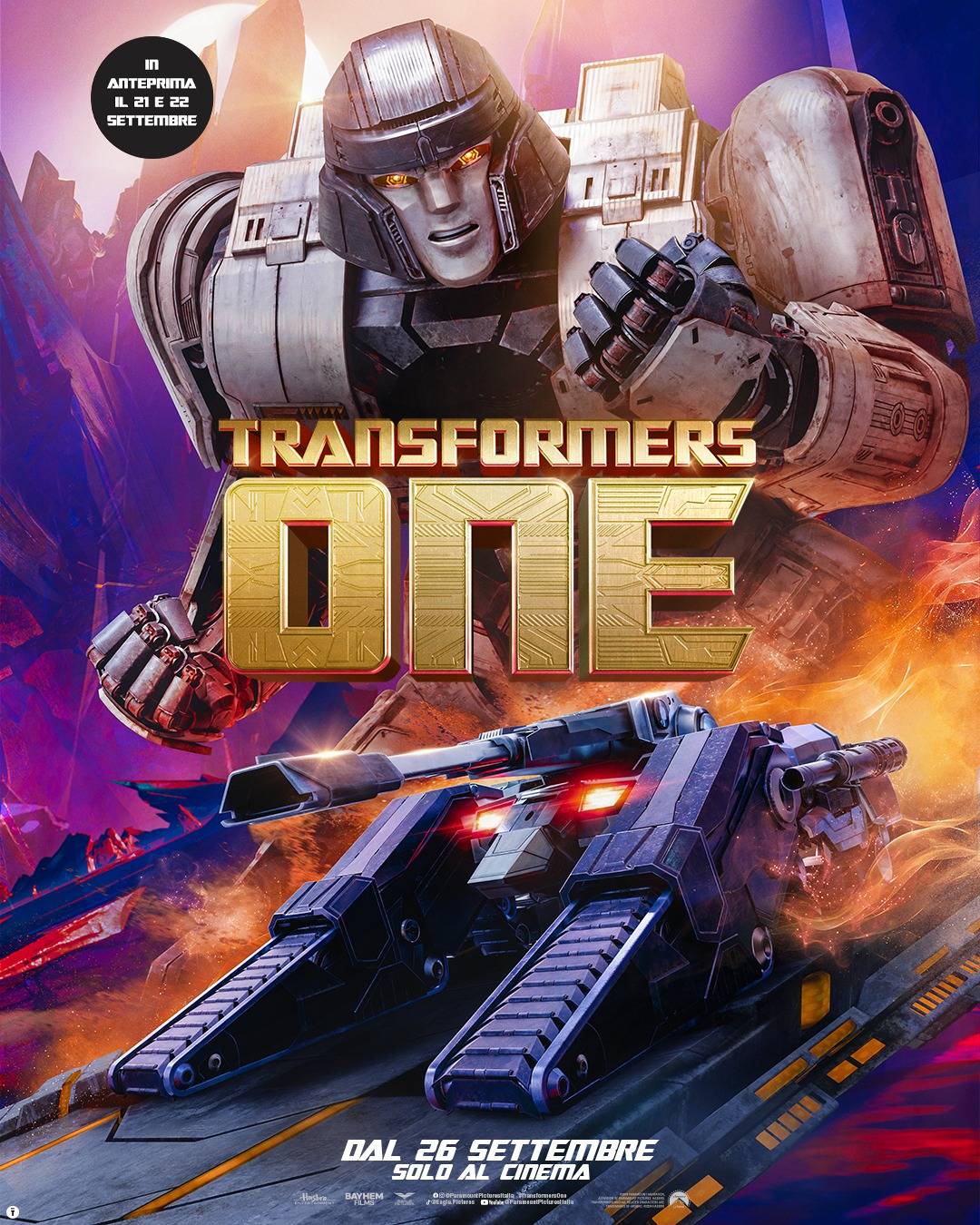 character poster transformers one 