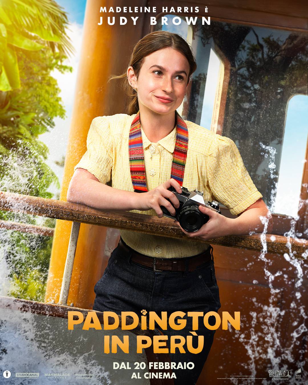  character poster italiano Paddington in Perù