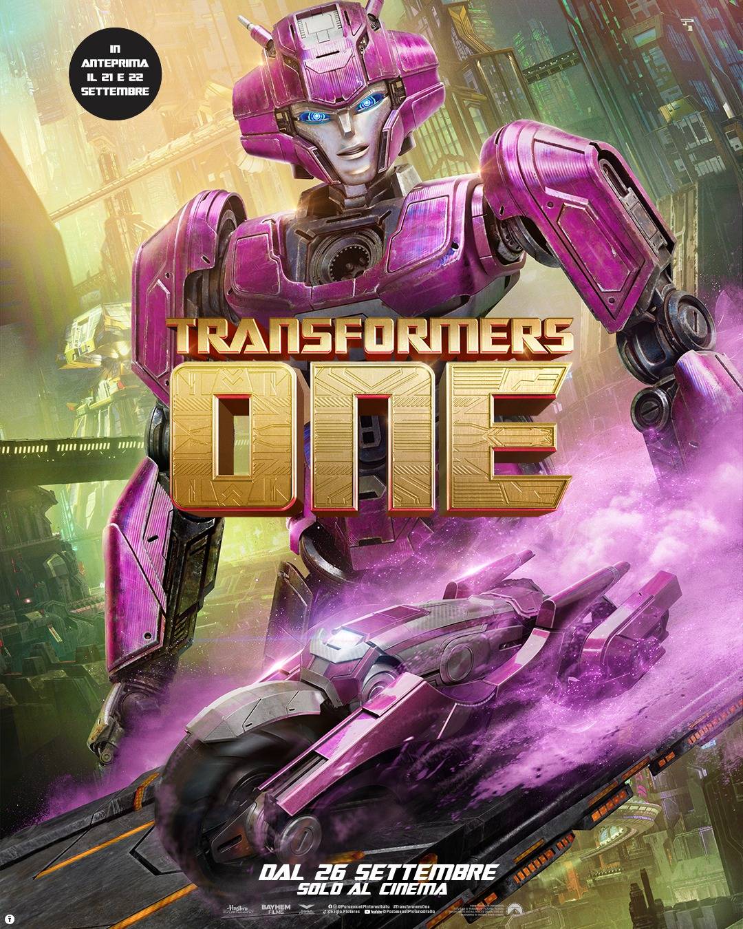 character poster transformers one 