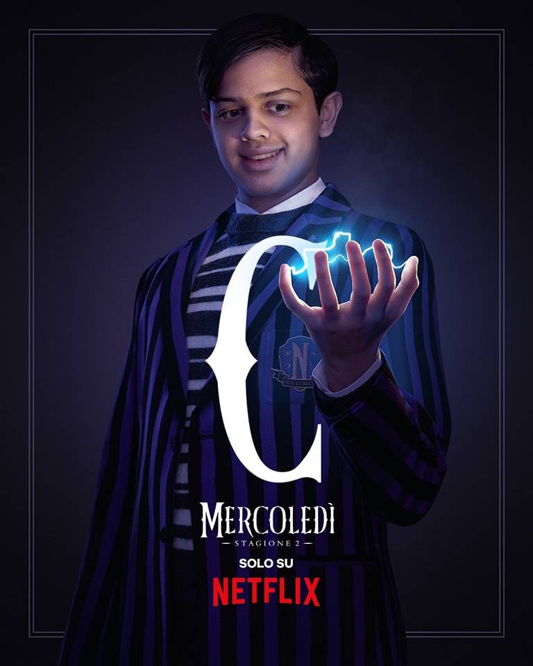 mercoledì 2 - character poster 4
