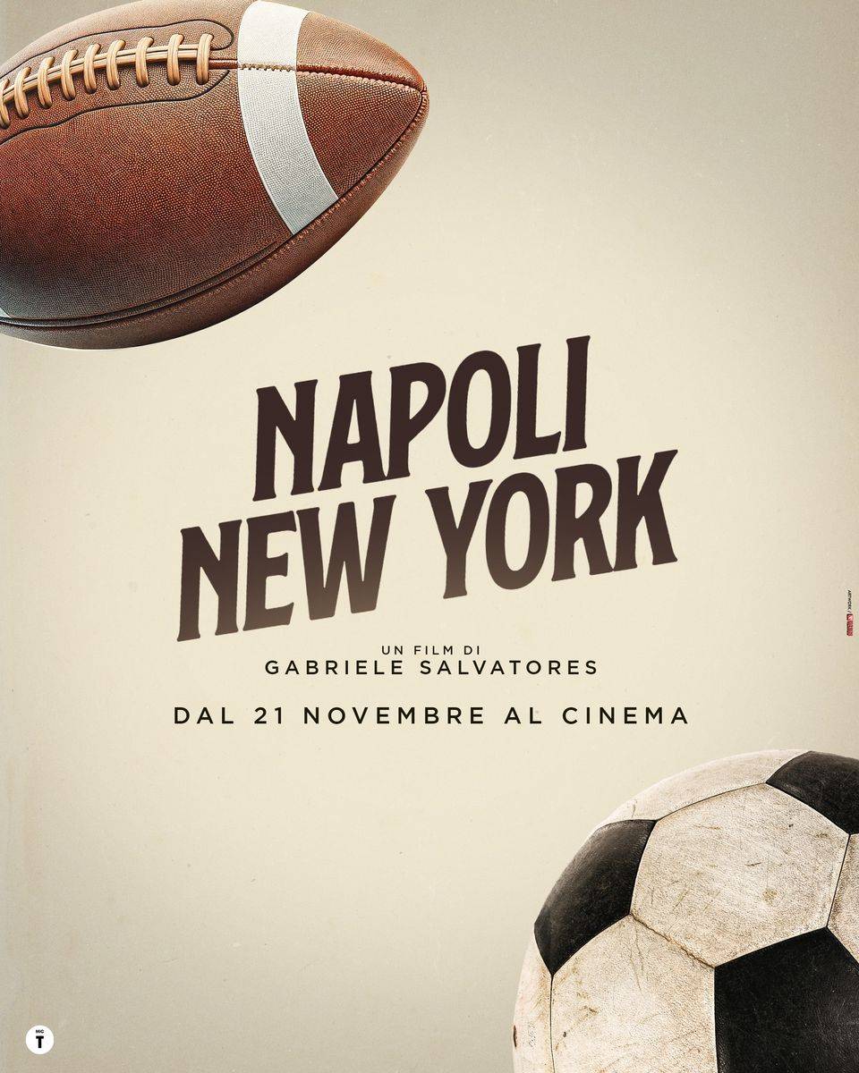 napoli - new york nuovo poster