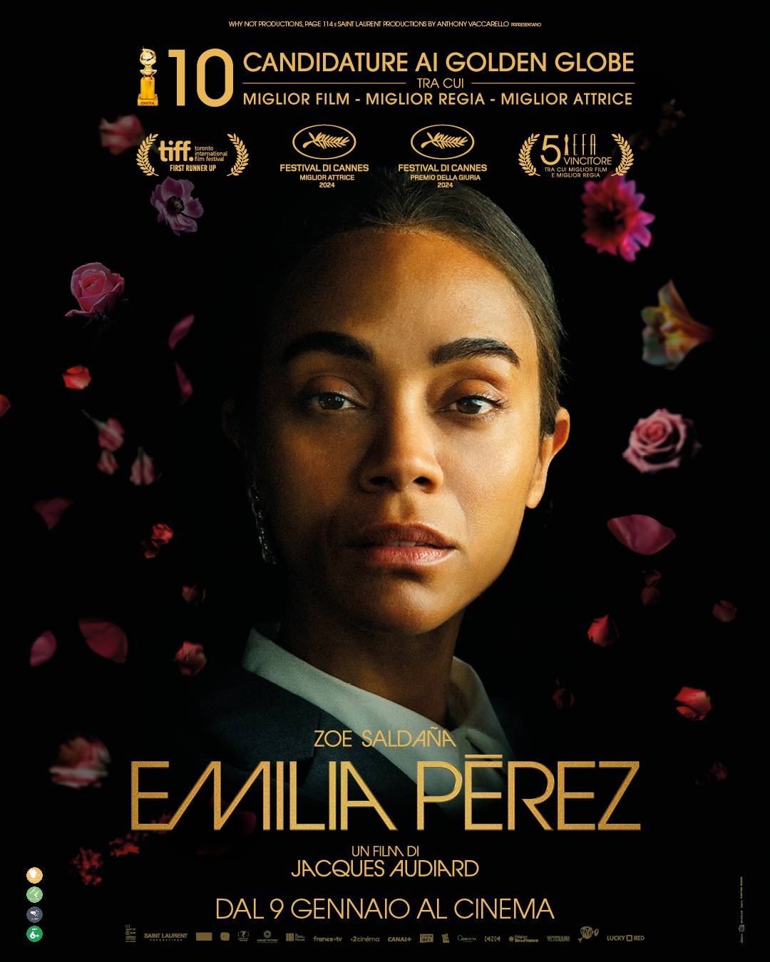 Emilia Pérez - character poster - Zoe Saldana