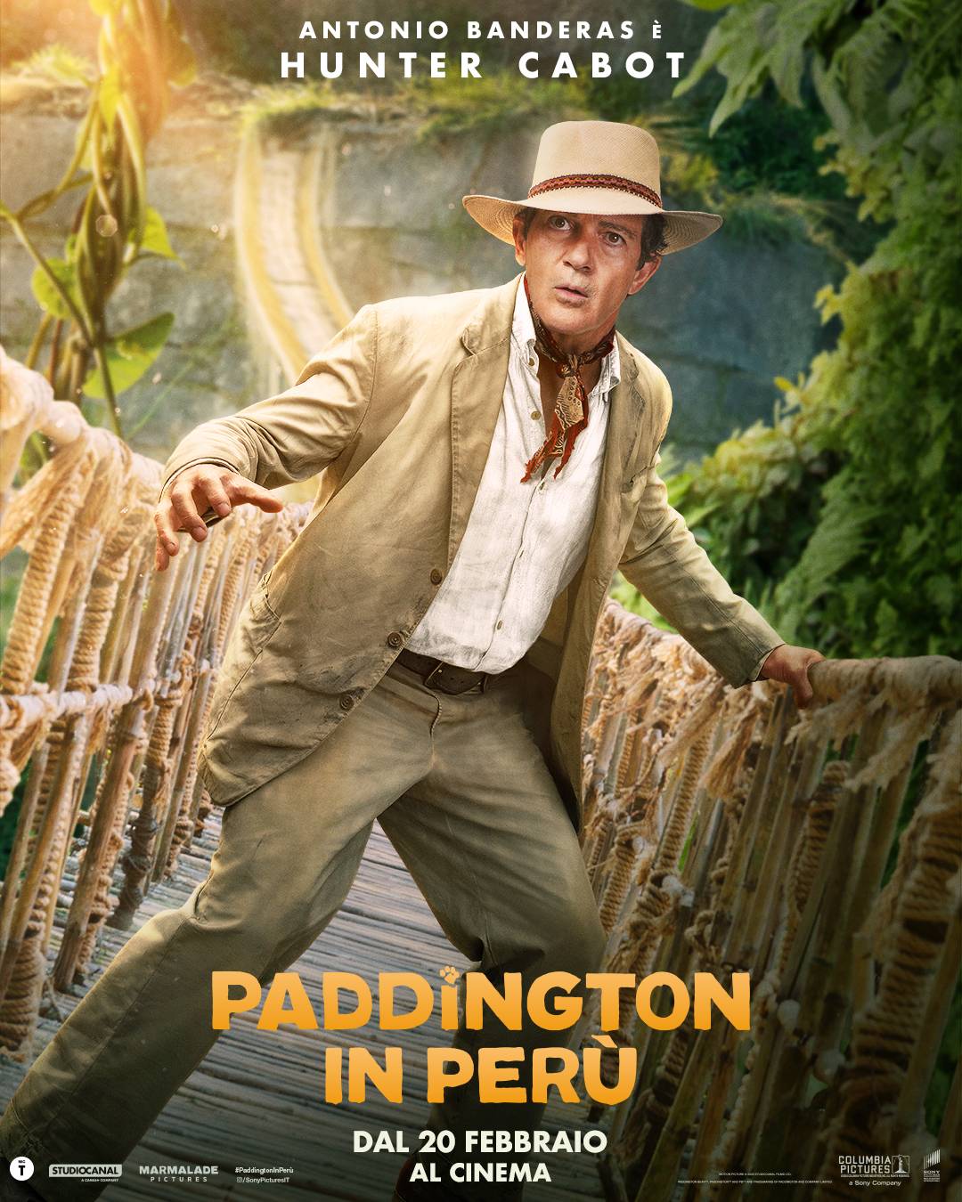 character poster italiano Paddington in Perù