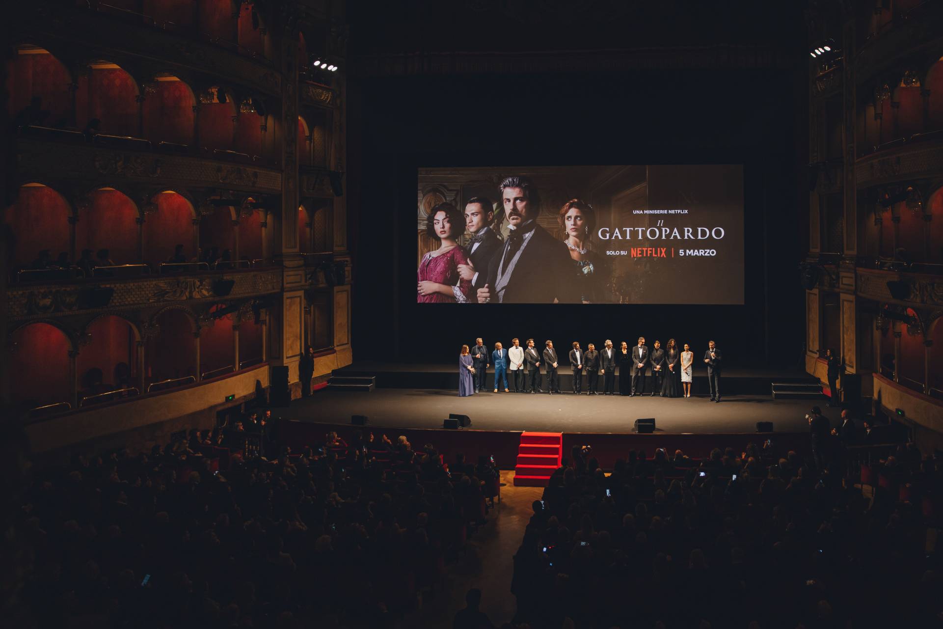 premiere mondiale Teatro dell'opera di roma serie Il Gattopardo