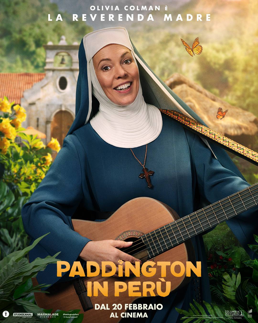 character poster italiano Paddington in Perù