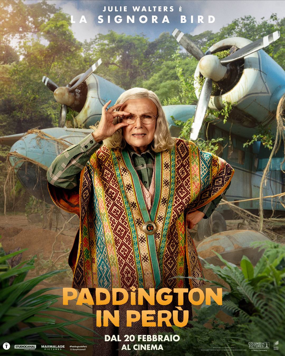 character poster italiano Paddington in Perù