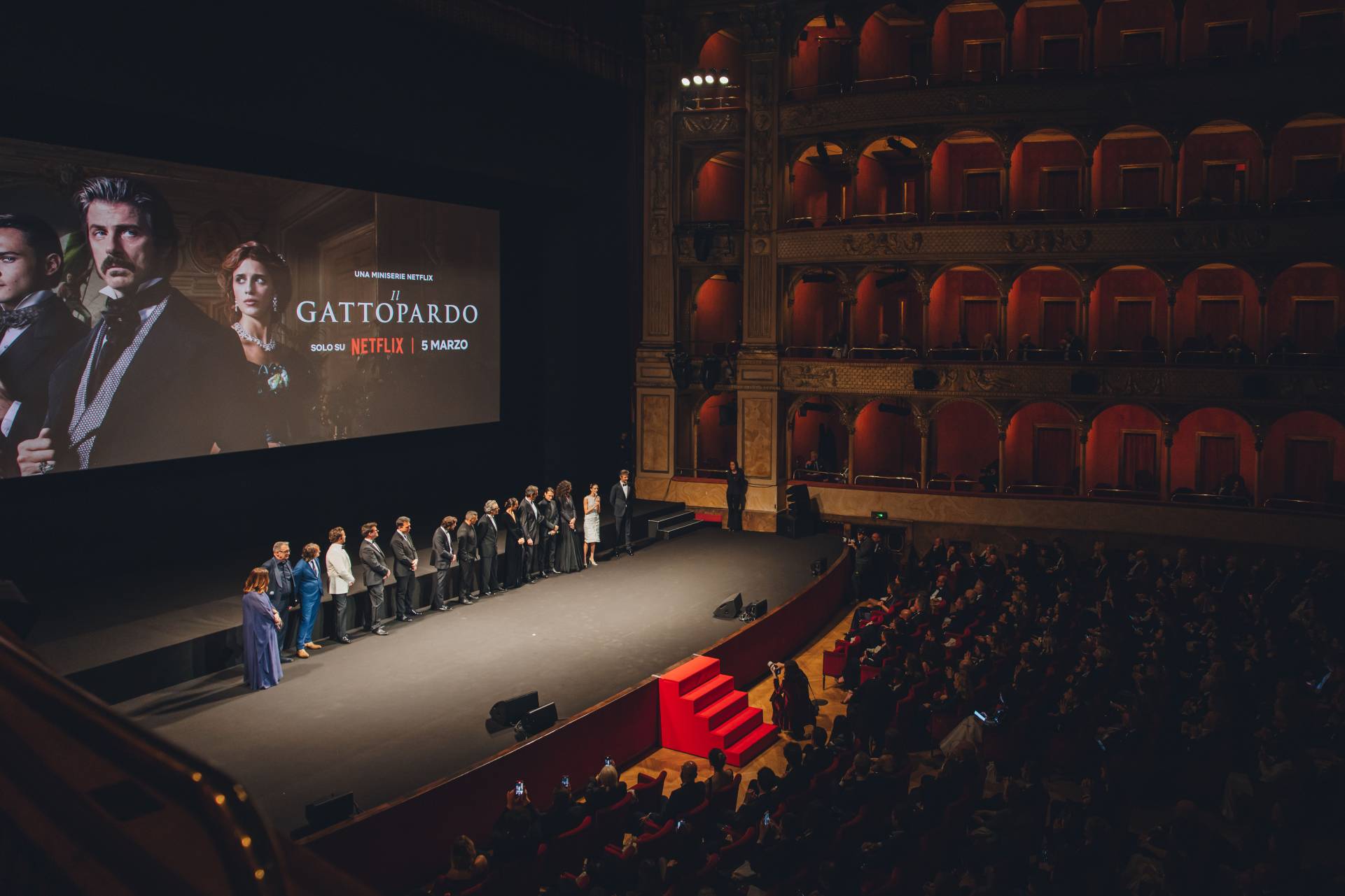 premiere mondiale Teatro dell'opera di roma serie Il Gattopardo