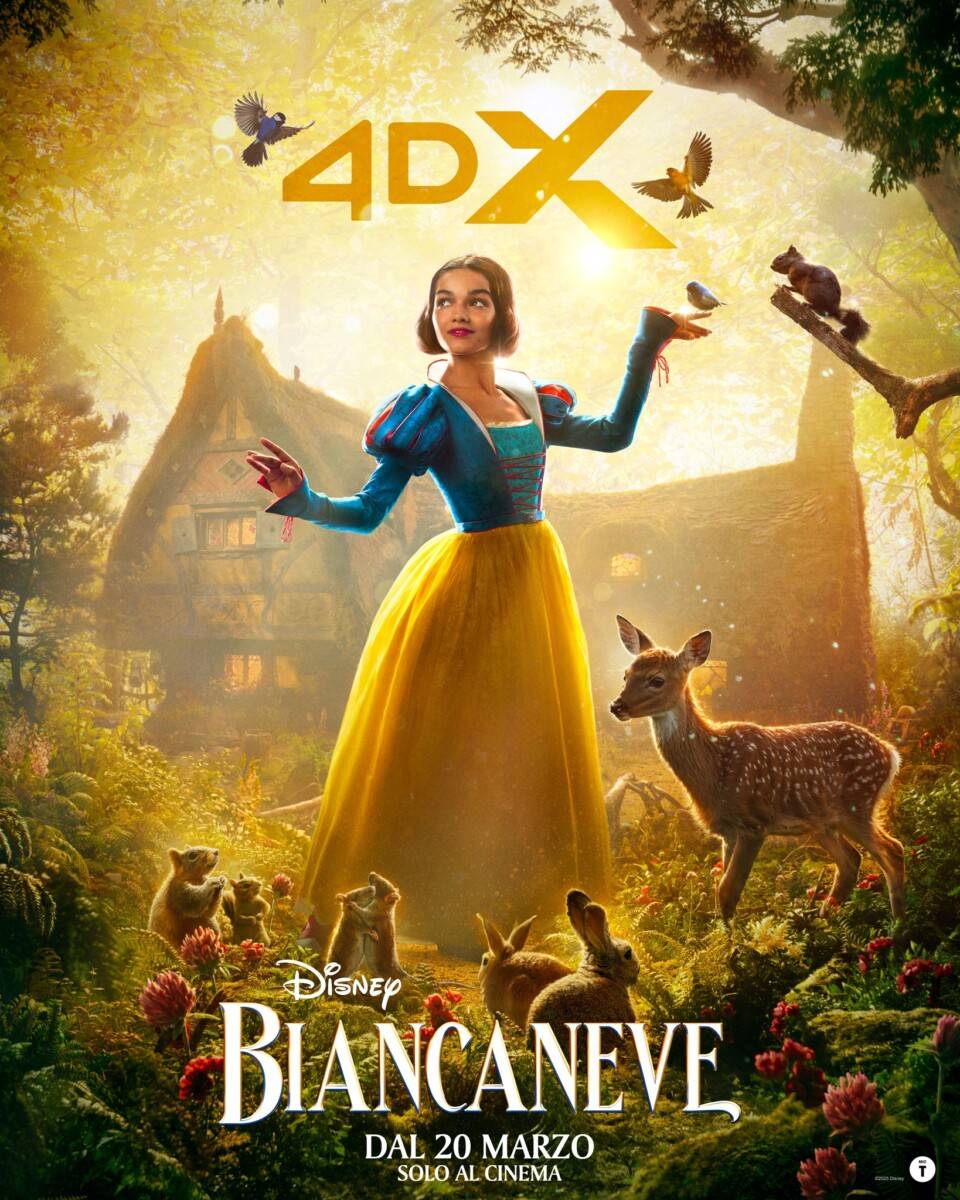 biancaneve - nuovo poster 4dx